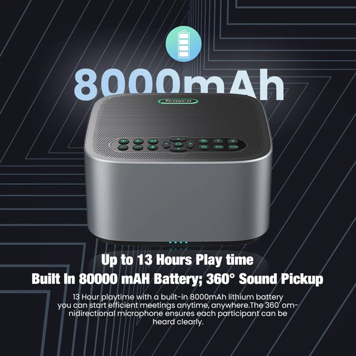 Audio Visual Conference Kit-4K HDMI Camera 12X Zoom Wireless Microphone Speakerphone 2 Expansion Mics